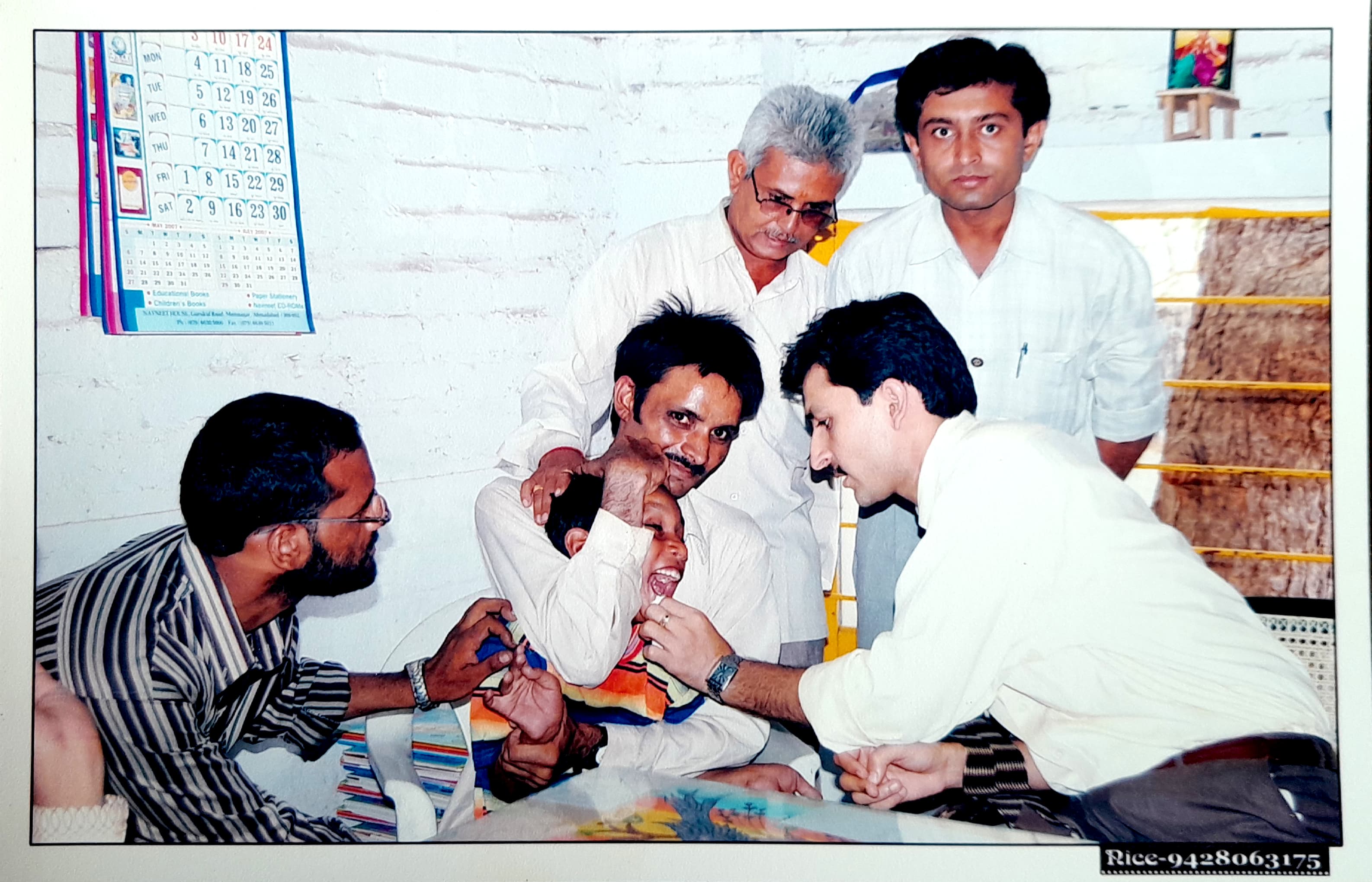 A medical camp was conducted at Vadali by the Gujarat Cleft and Craniofacial Research Institute, in collaboration with the German Club Children’s Aid Society, providing specialized care and support to beneficiaries.