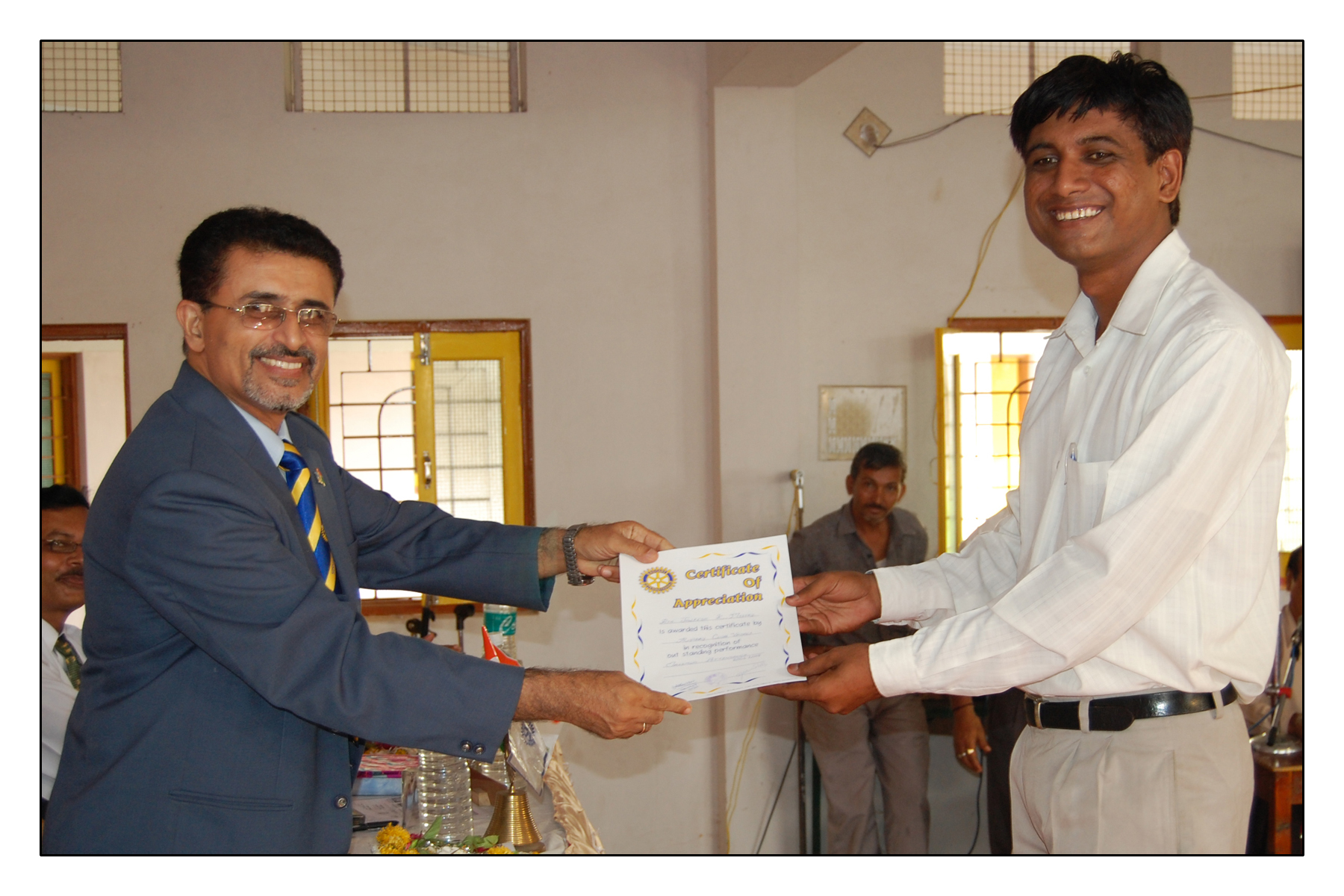 Installation Ceremony for the New President, Secretary and Board of Directors