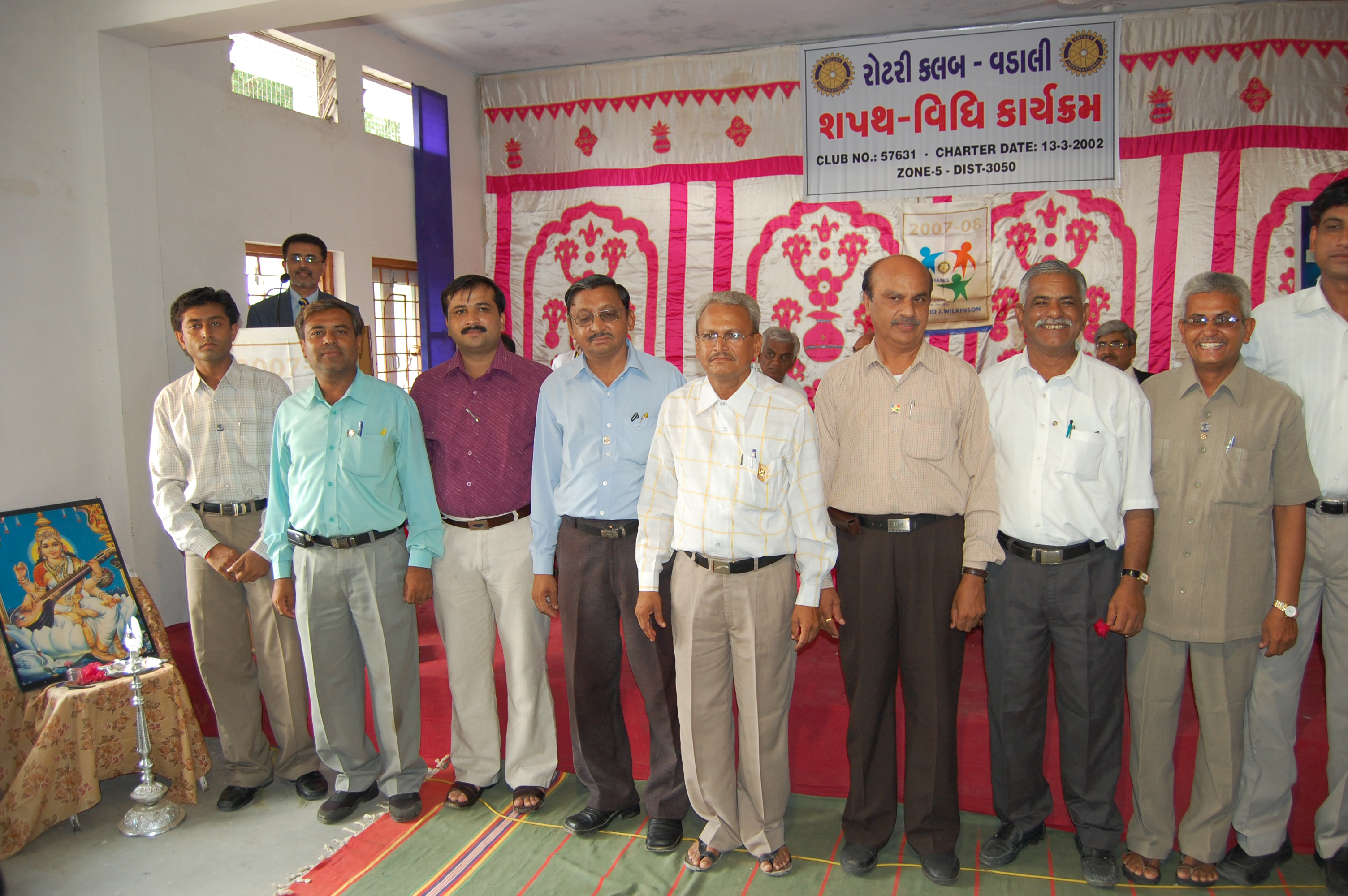 Installation Ceremony for the New President, Secretary and Board of Directors