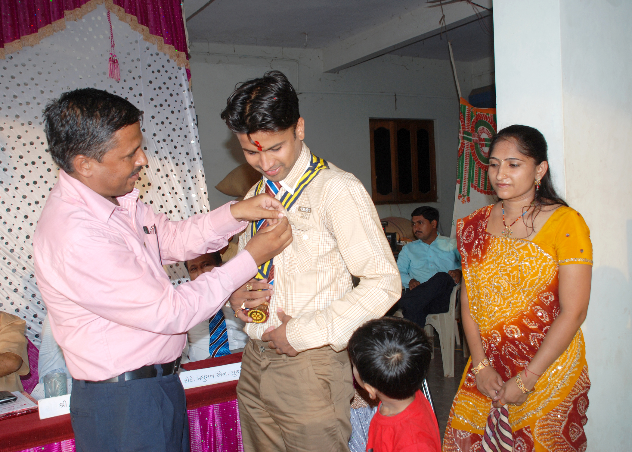 Installation Ceremony for the New President, Secretary and Board of Directors