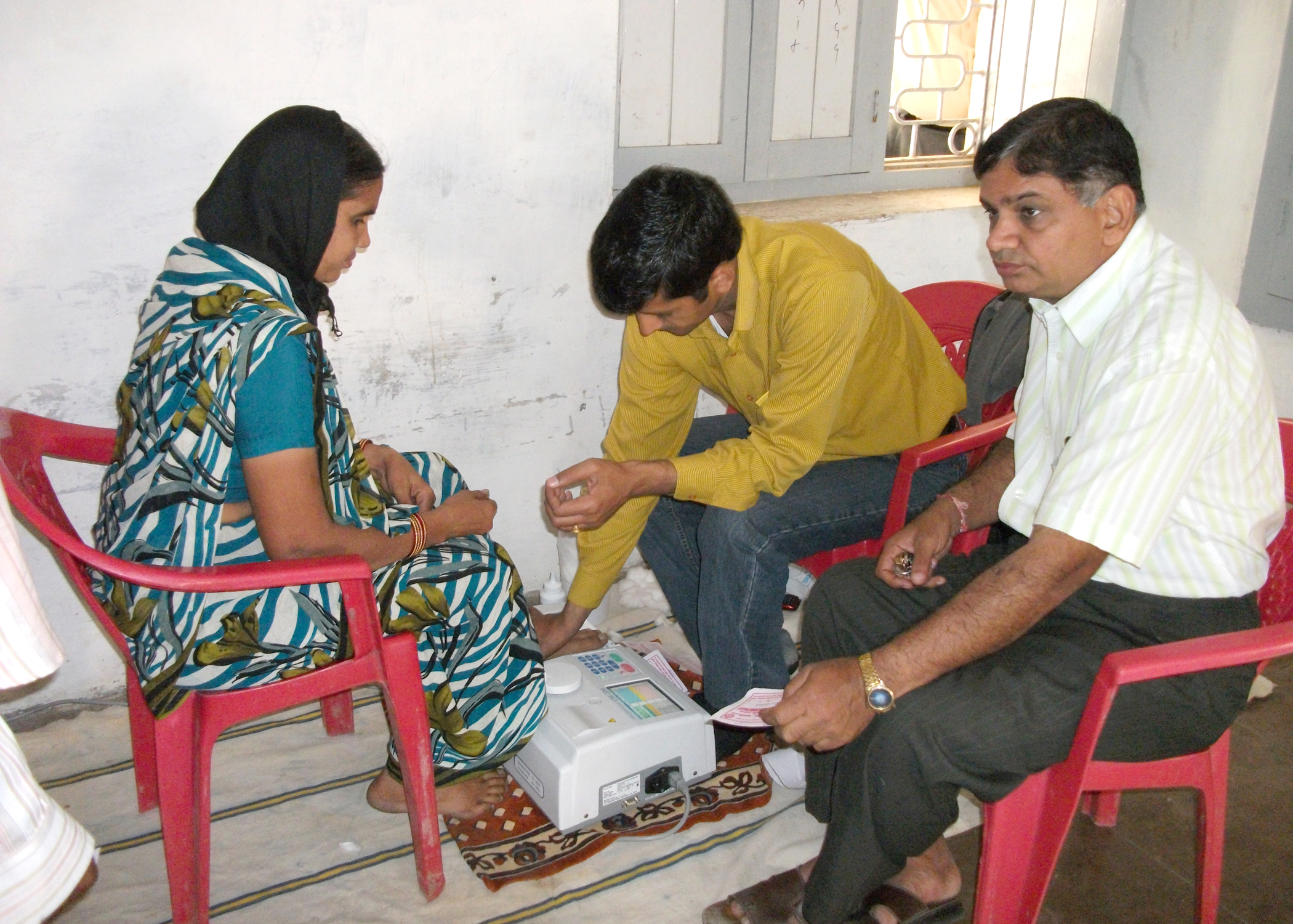 A Bone Mineral Density (BMD) Test was conducted to assess bone strength and detect early signs of osteoporosis.