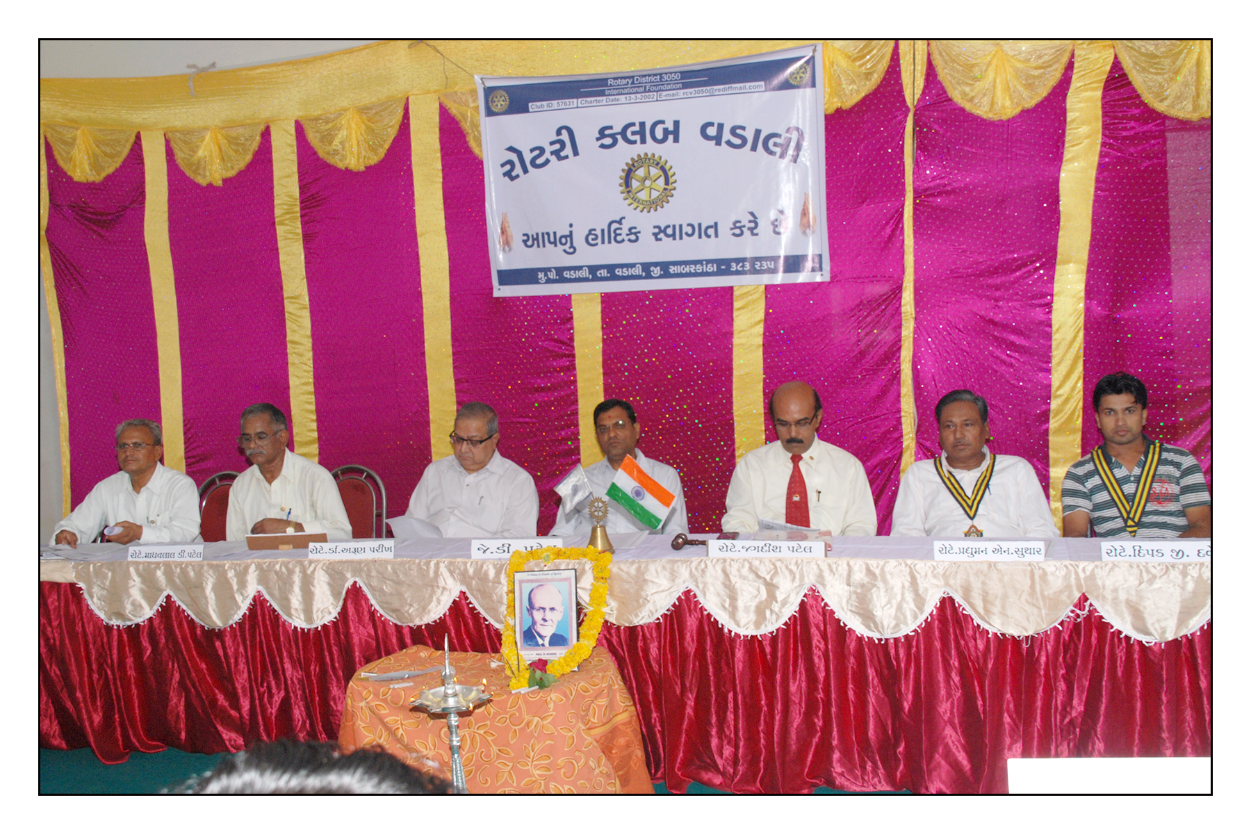 Installation Ceremony for the New President, Secretary and Board of Directors