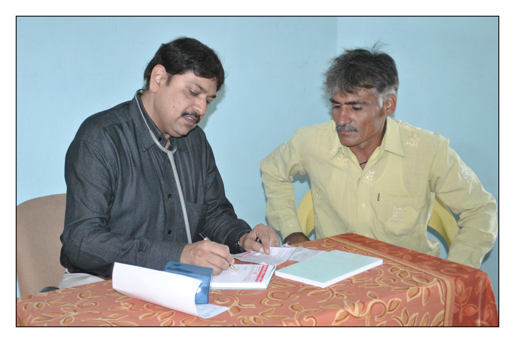 A Comprehensive Diagnosis and Treatment Camp was conducted at Arts College, Vadali, offering medical evaluation, consultation, and treatment services to patients.