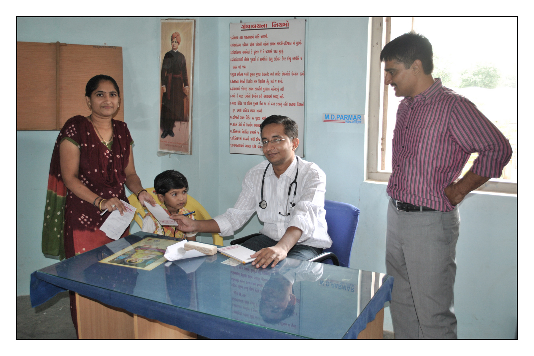 A Comprehensive Diagnosis and Treatment Camp was conducted at Arts College, Vadali, offering medical evaluation, consultation, and treatment services to patients.