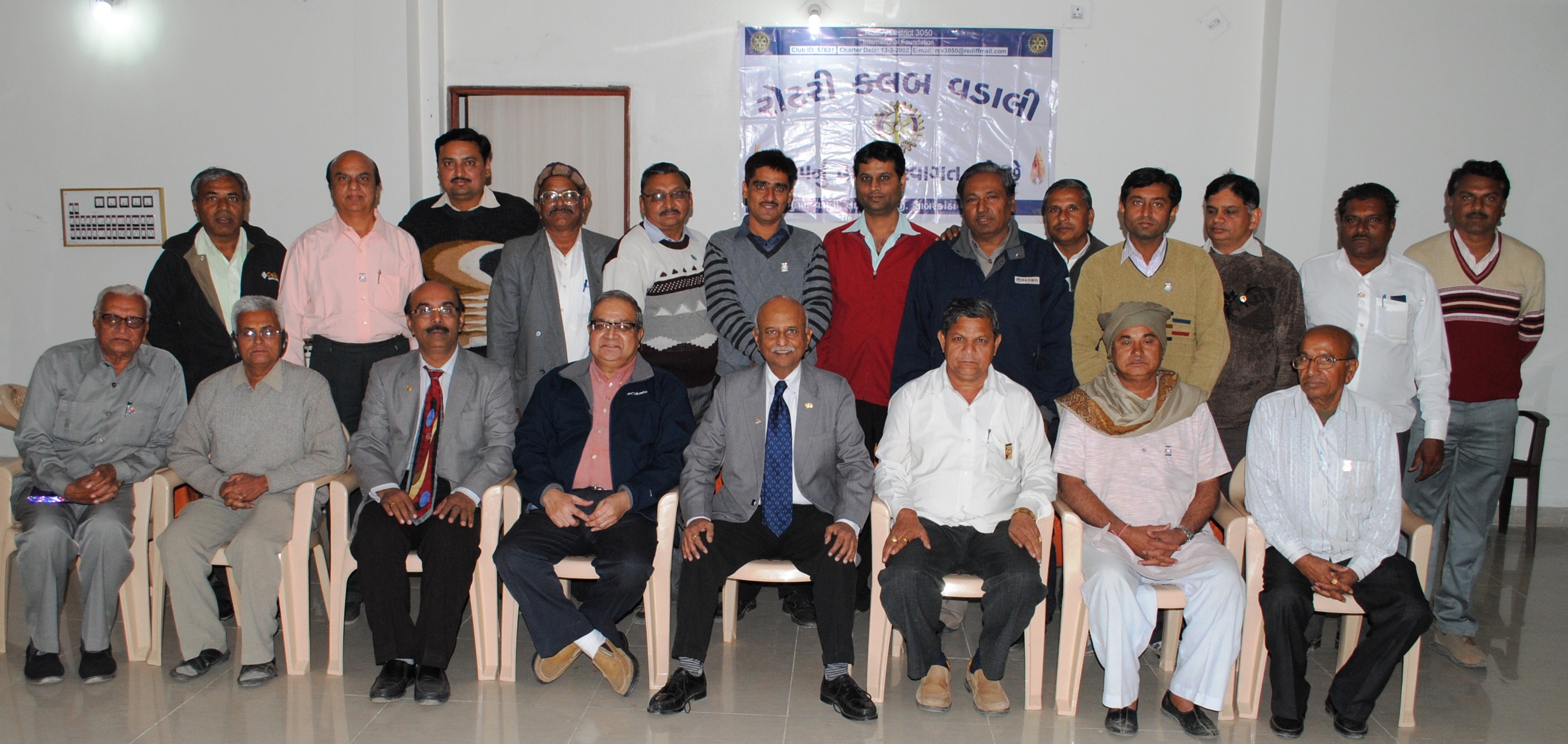 Official Club Visit by District Governor