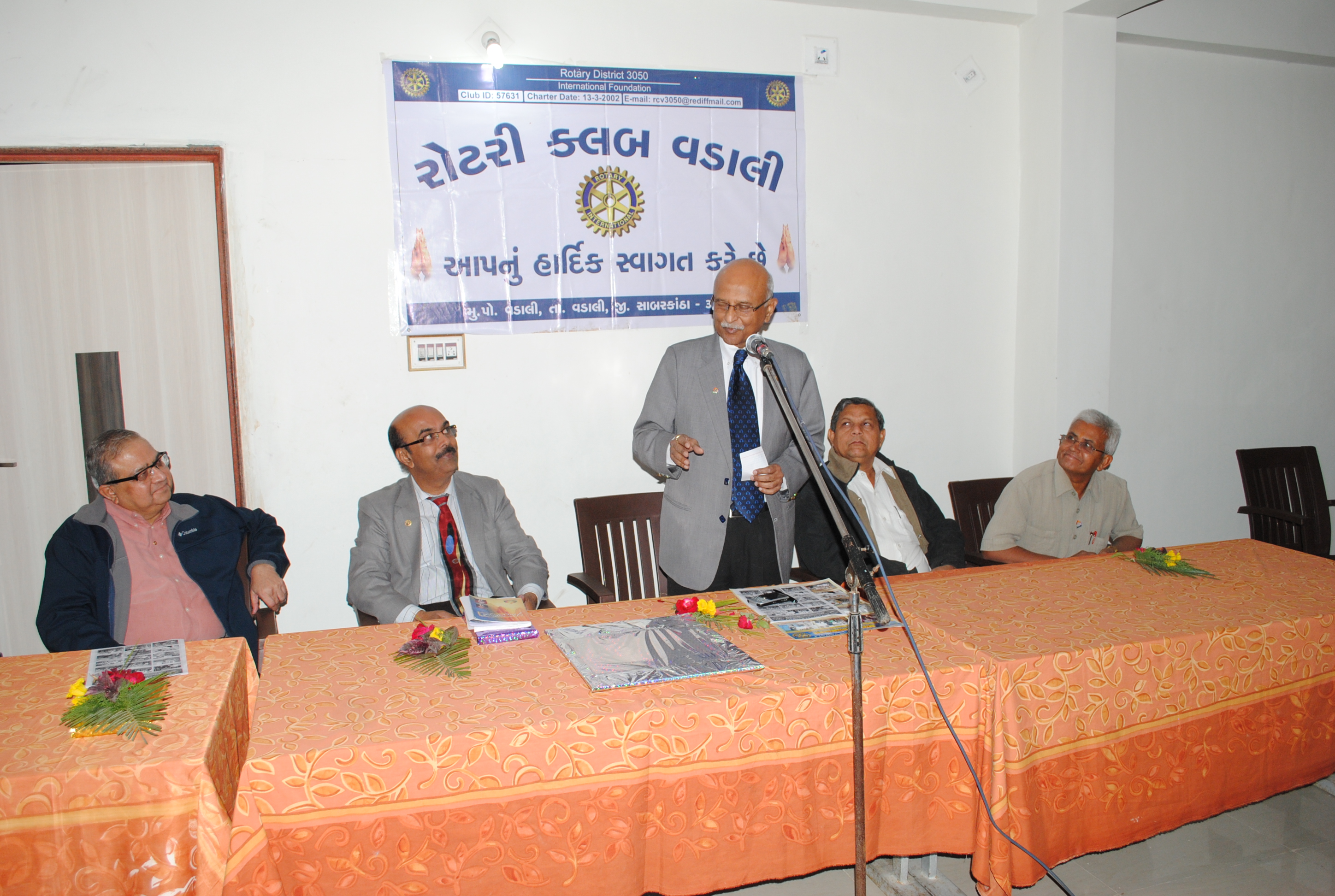 Official Club Visit by District Governor