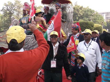 Rotarians, along with their families, attended the District Conference in Jaipur, graced by the presence of Rotary International President Kalyan Banerjee.