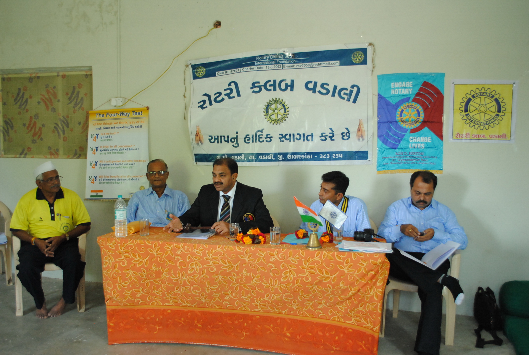 Official Club Visit by District Governor