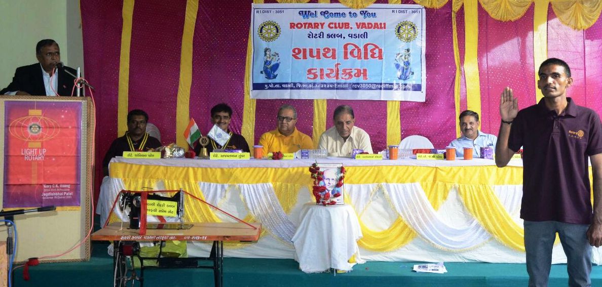 Installation Ceremony of the New President, Secretary and the Board of Directors