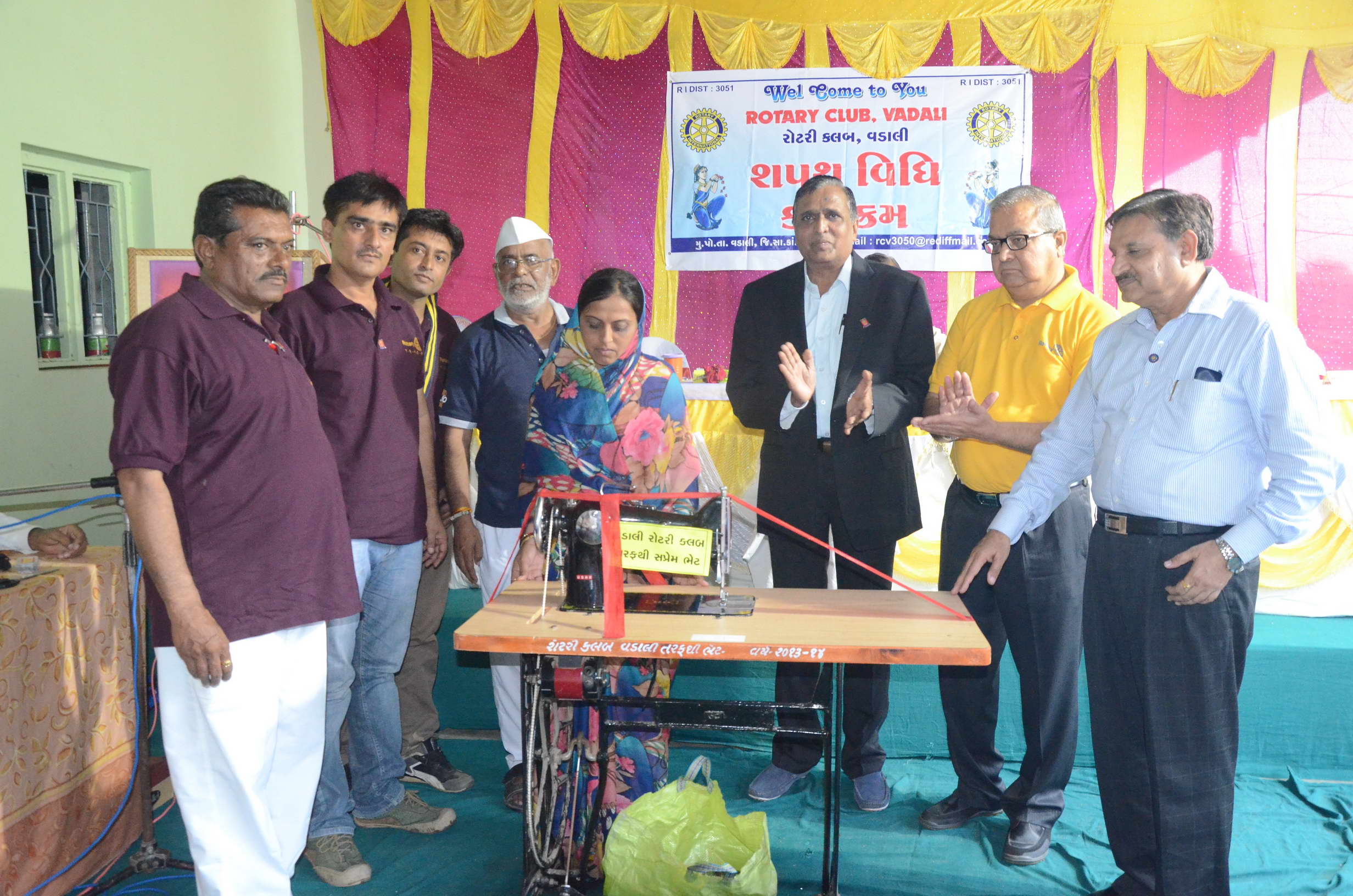 A Silai Machine and Fan Distribution Program was organized to support families and promote livelihood opportunities.