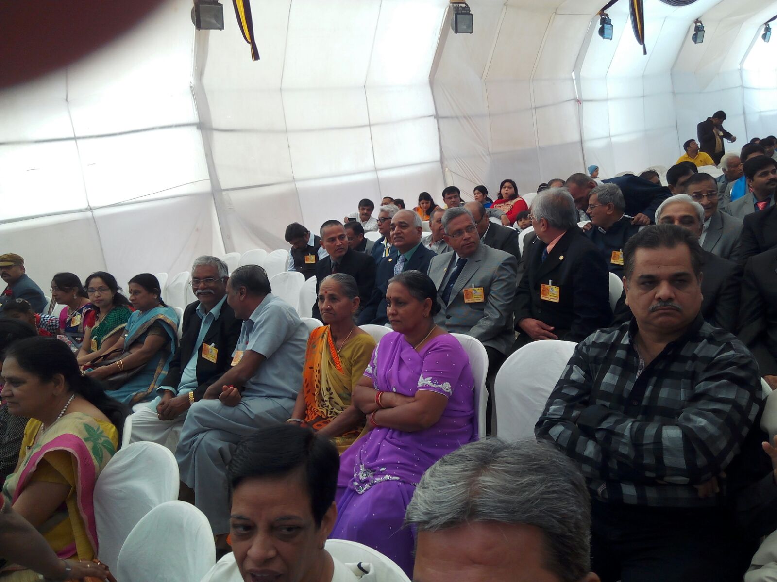Rotarians, accompanied by their families, participated in the District Conference