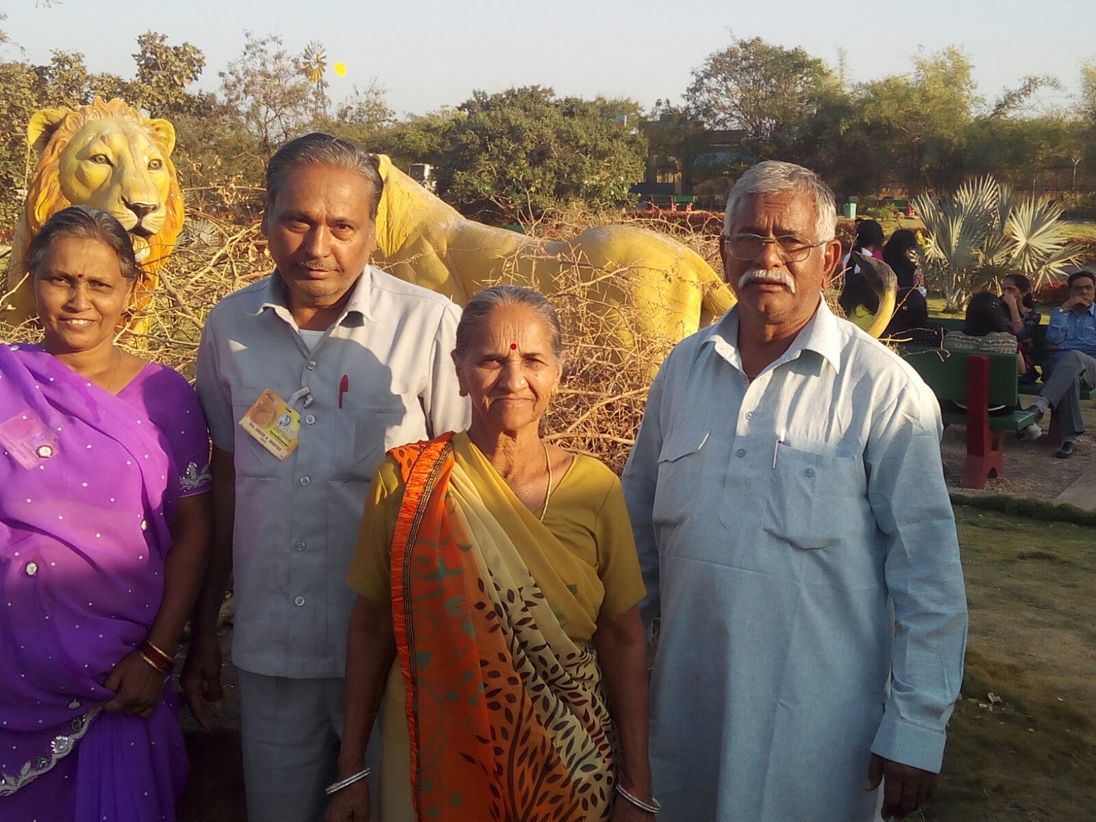 Rotarians, accompanied by their families, participated in the District Conference