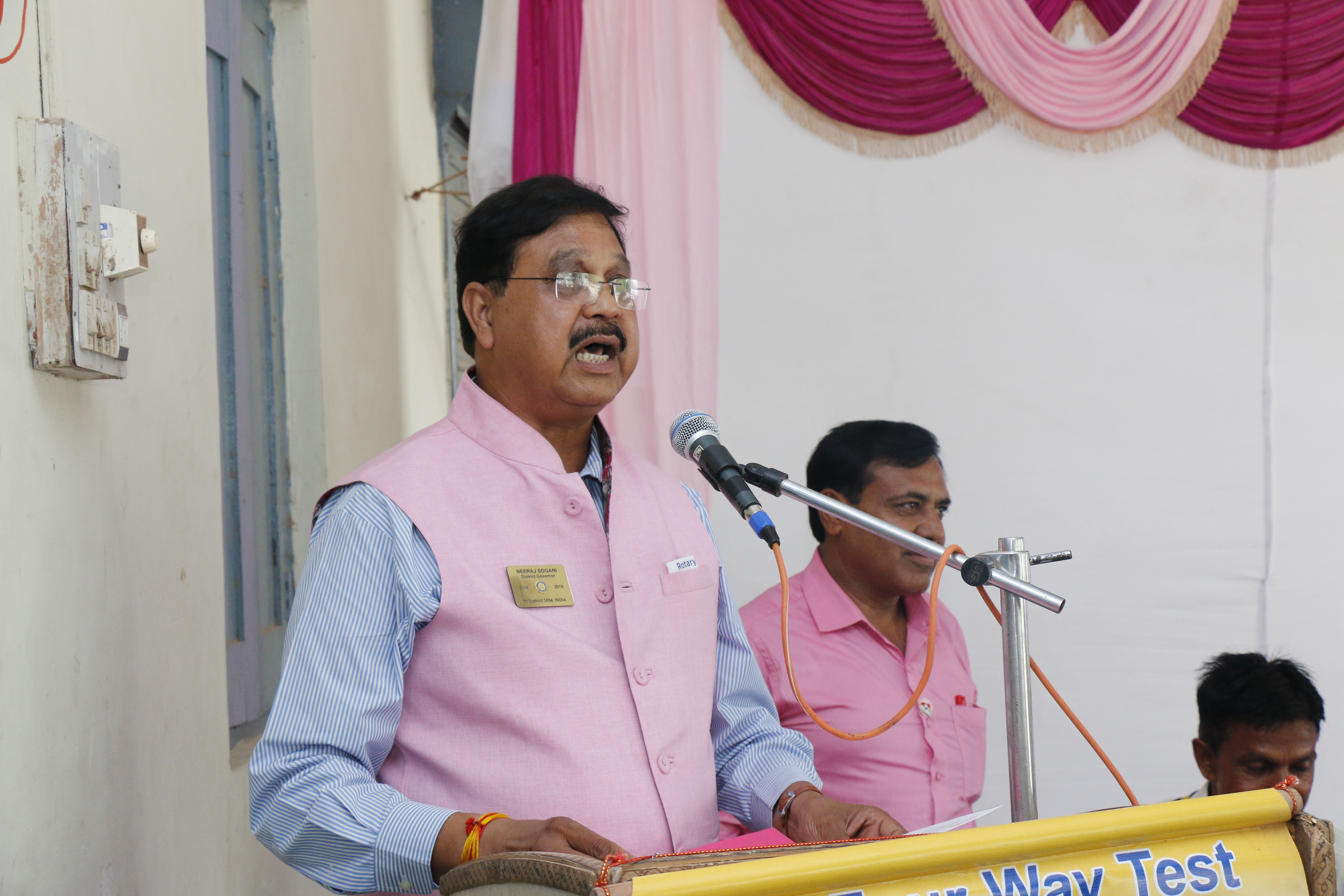 The Installation Ceremony was held with dignity and enthusiasm, marking the formal induction of the new office bearers and the beginning of a new Rotary year with renewed commitment to service and fellowship.