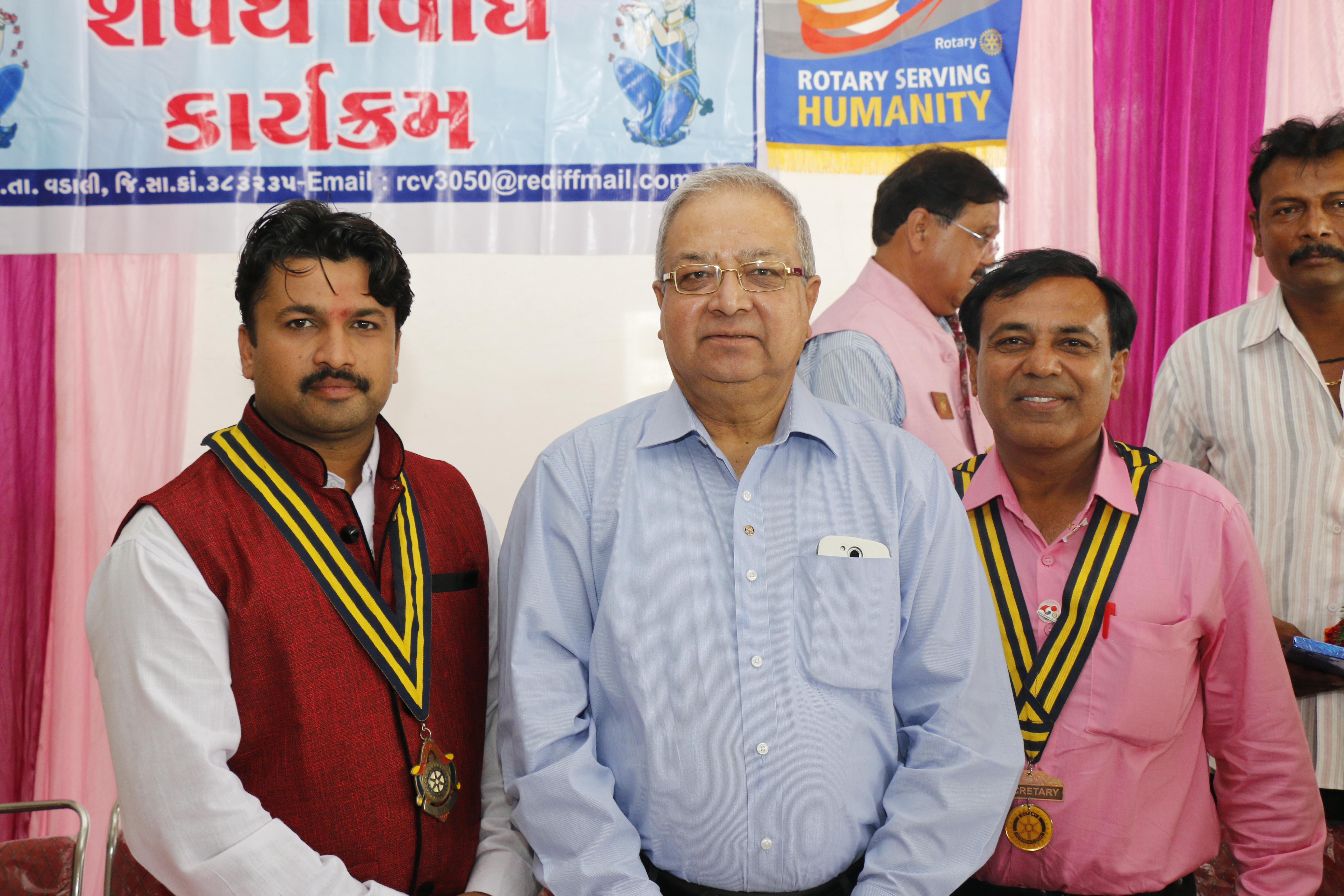 The Installation Ceremony was held with dignity and enthusiasm, marking the formal induction of the new office bearers and the beginning of a new Rotary year with renewed commitment to service and fellowship.