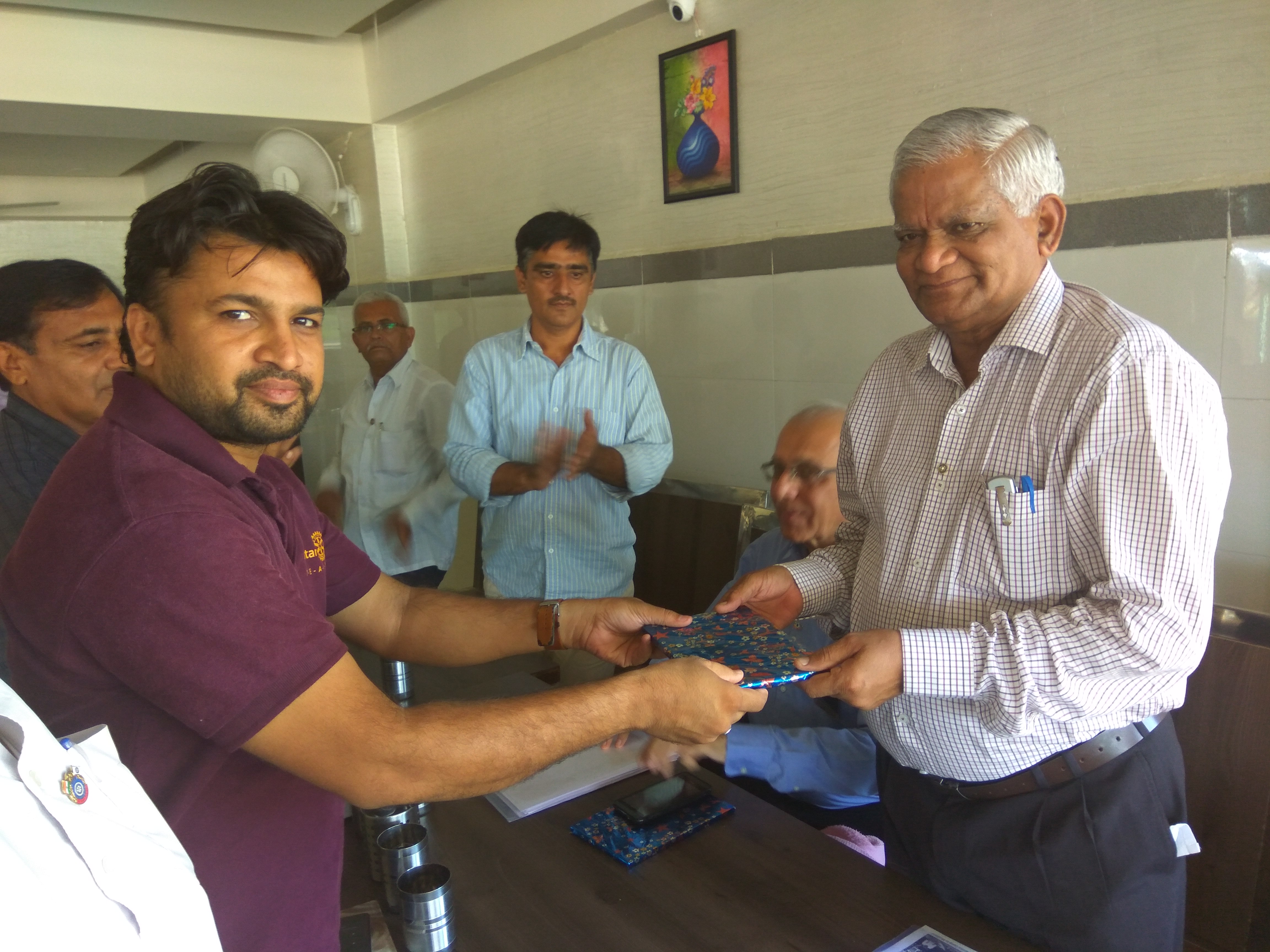 Official Club Visit by District Governor