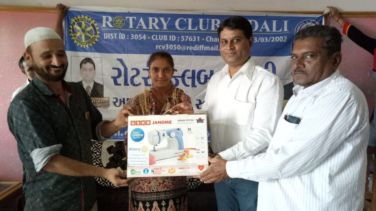 A Silai Machine  Distribution Program was organized to support families and promote livelihood opportunities.