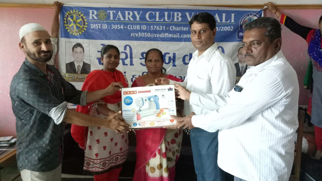 A Silai Machine  Distribution Program was organized to support families and promote livelihood opportunities.