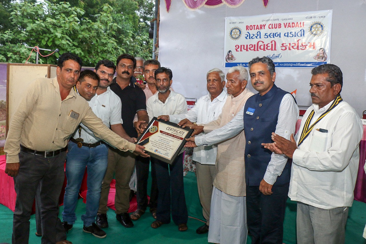 Installation Ceremony for the New President, Secretary and Board of Directors