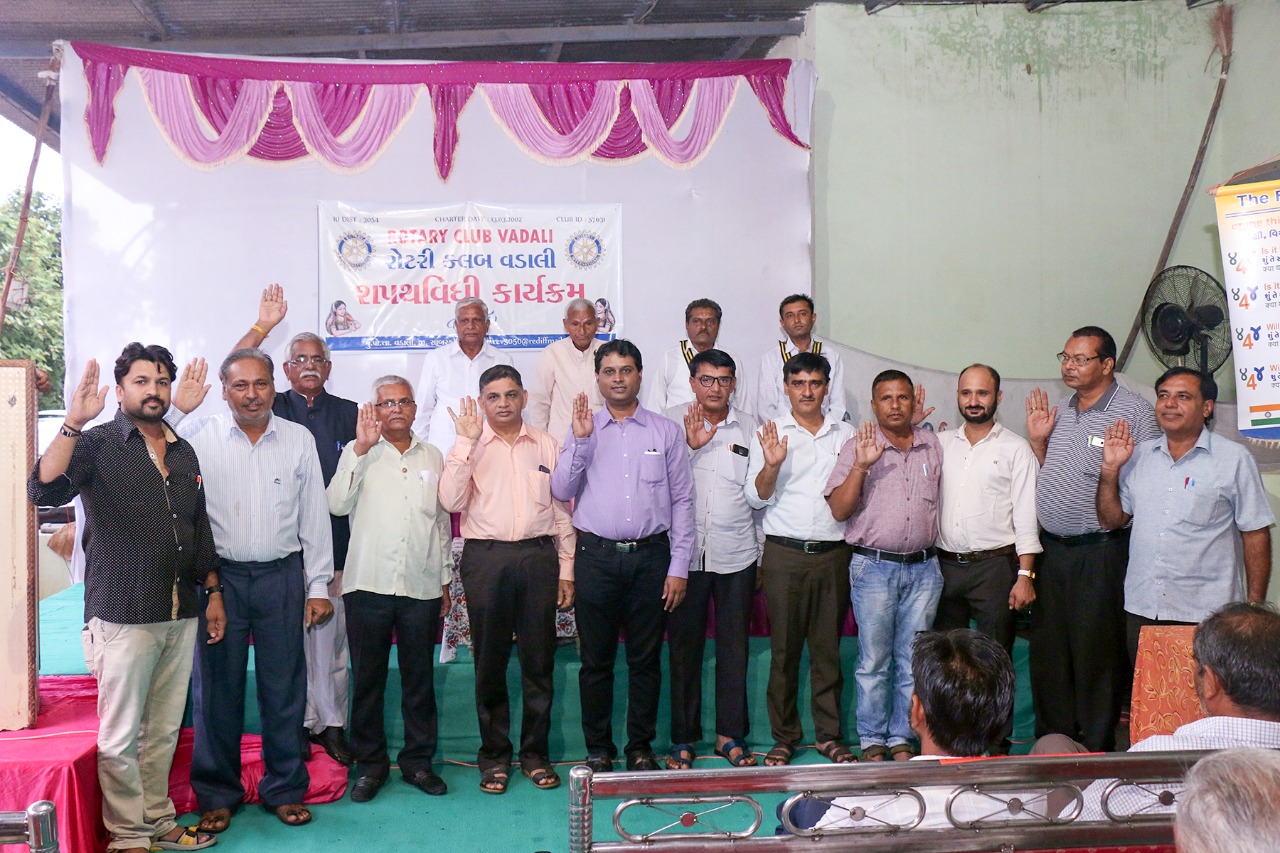 Installation Ceremony for the New President, Secretary and Board of Directors