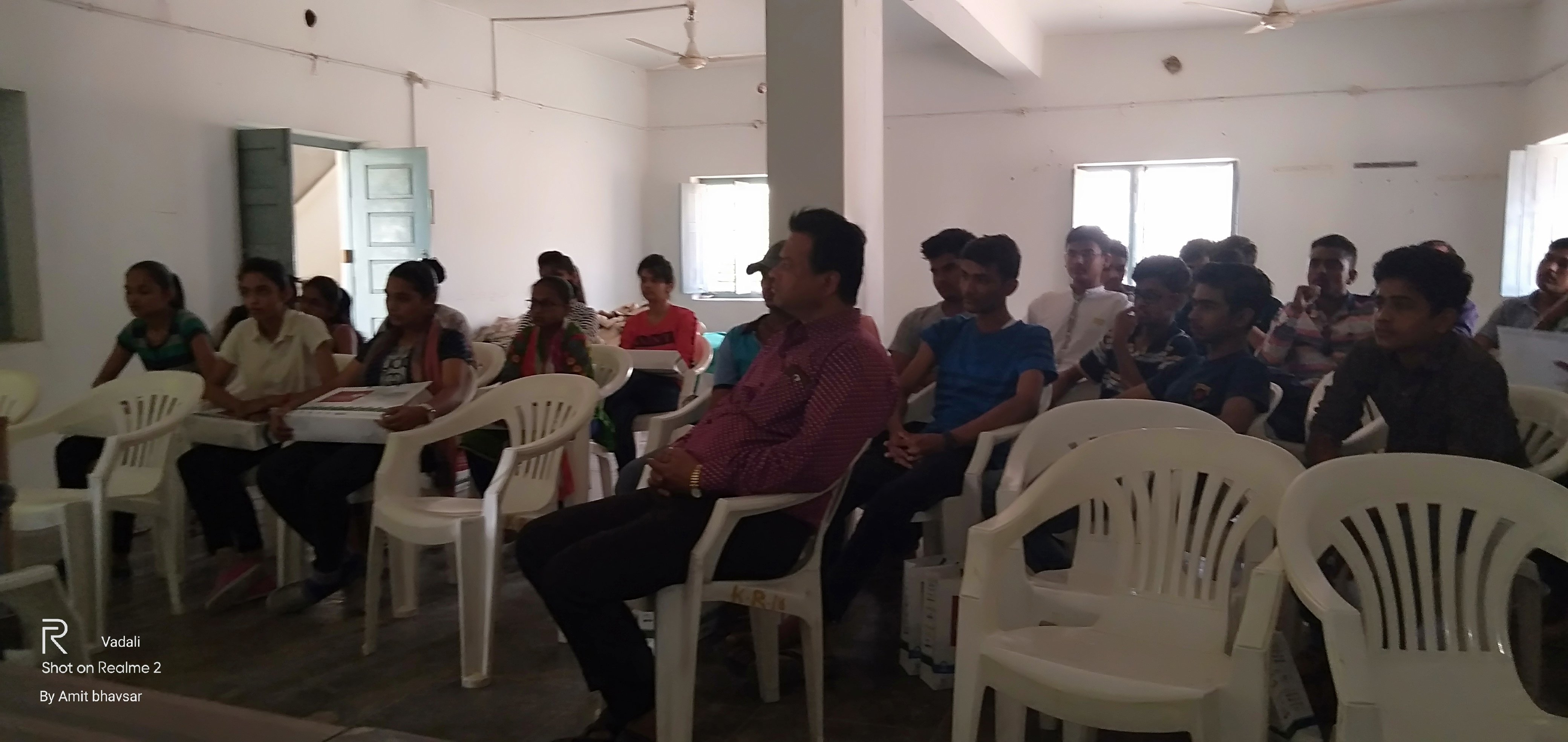 A Career Seminar was successfully organized in collaboration with Ganpat University and Rotary Club Vadali, guiding students toward informed educational and career choices.