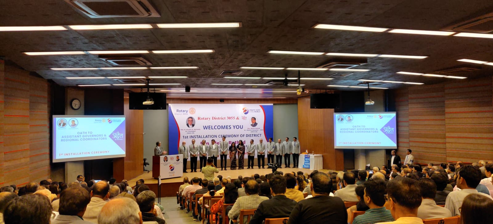 Installation Ceremony of the District Governor