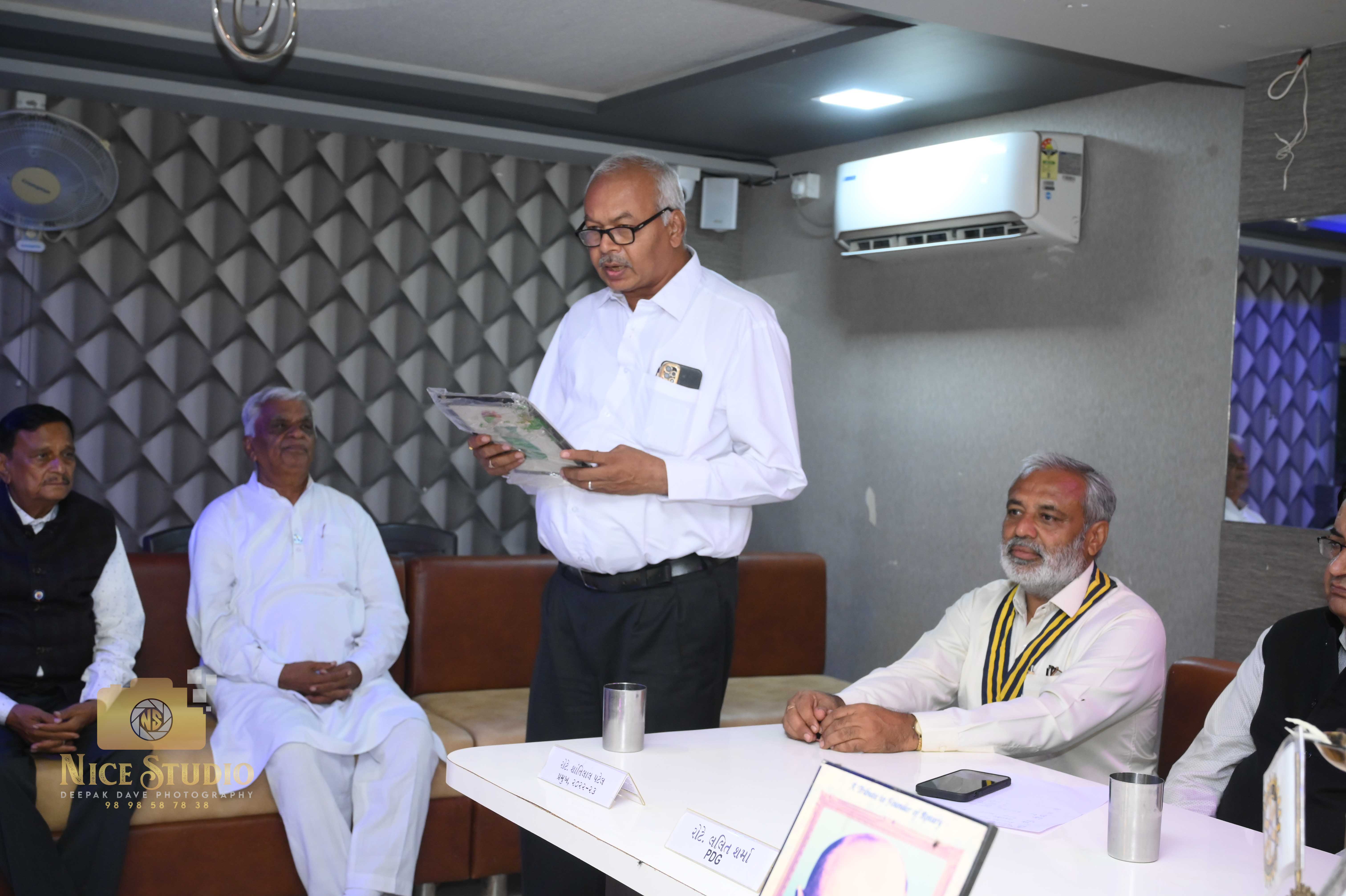 Installation Ceremony for the New President, Secretary and Board of Directors