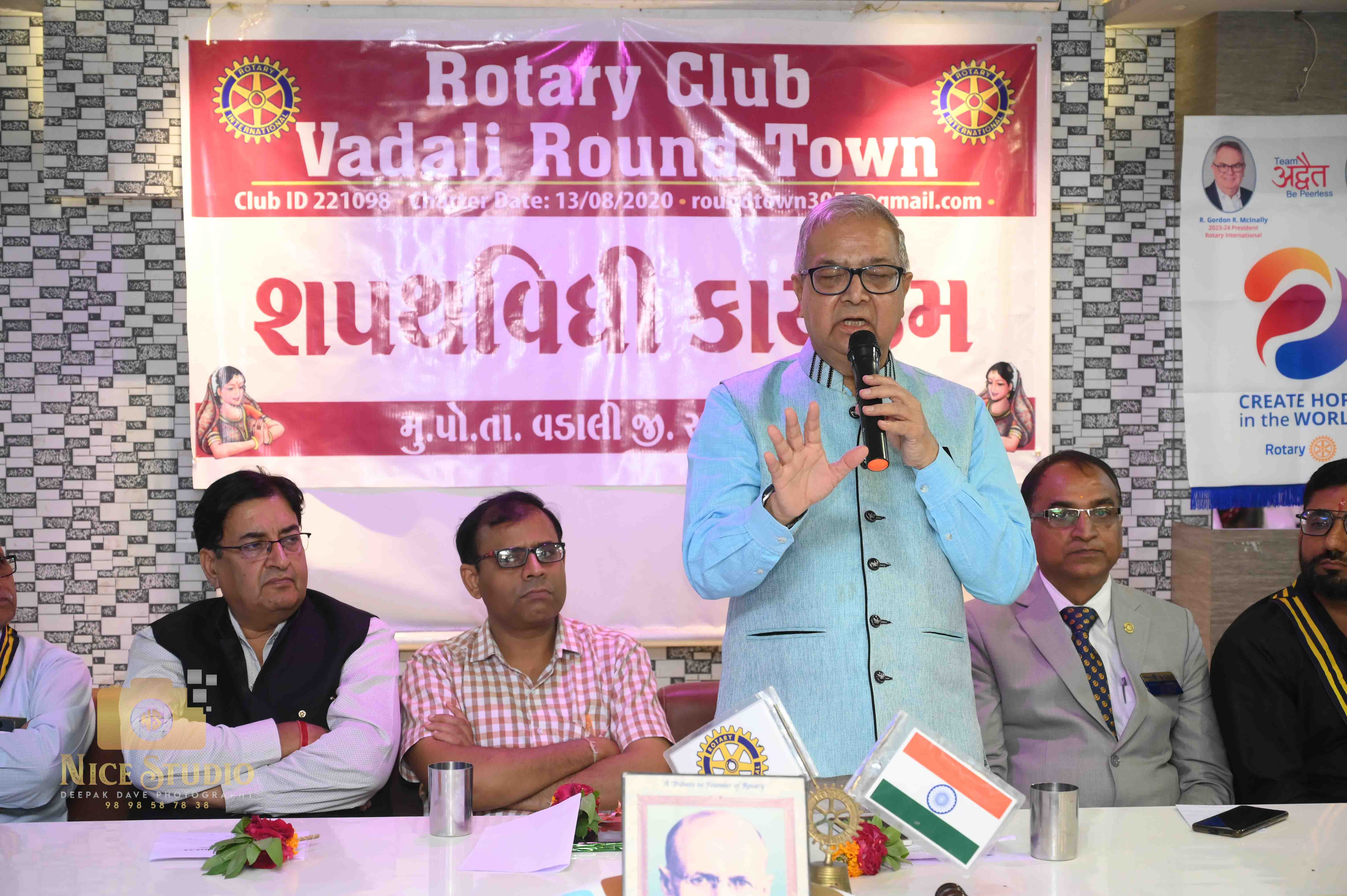 Installation Ceremony for the New President, Secretary and Board of Directors