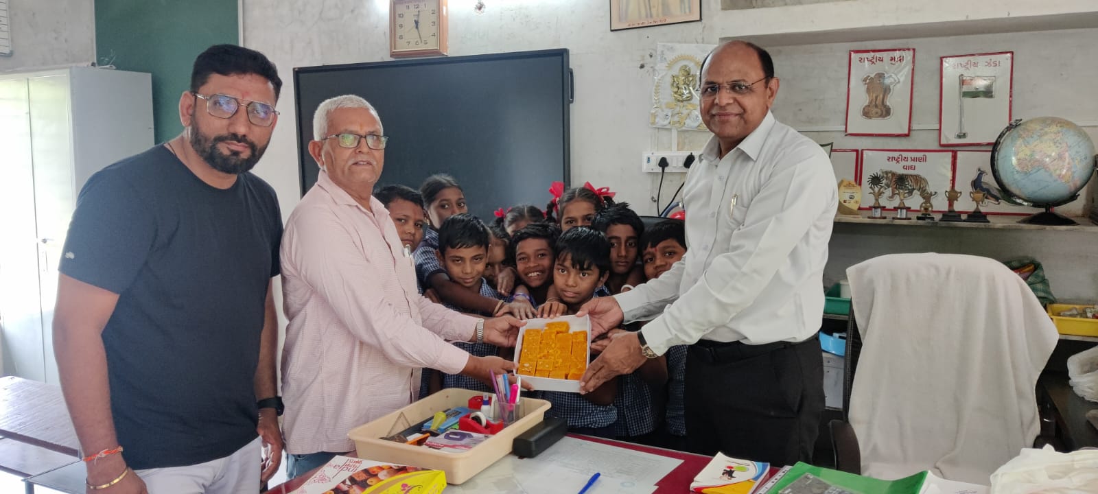 Mohanthal Distribution Program