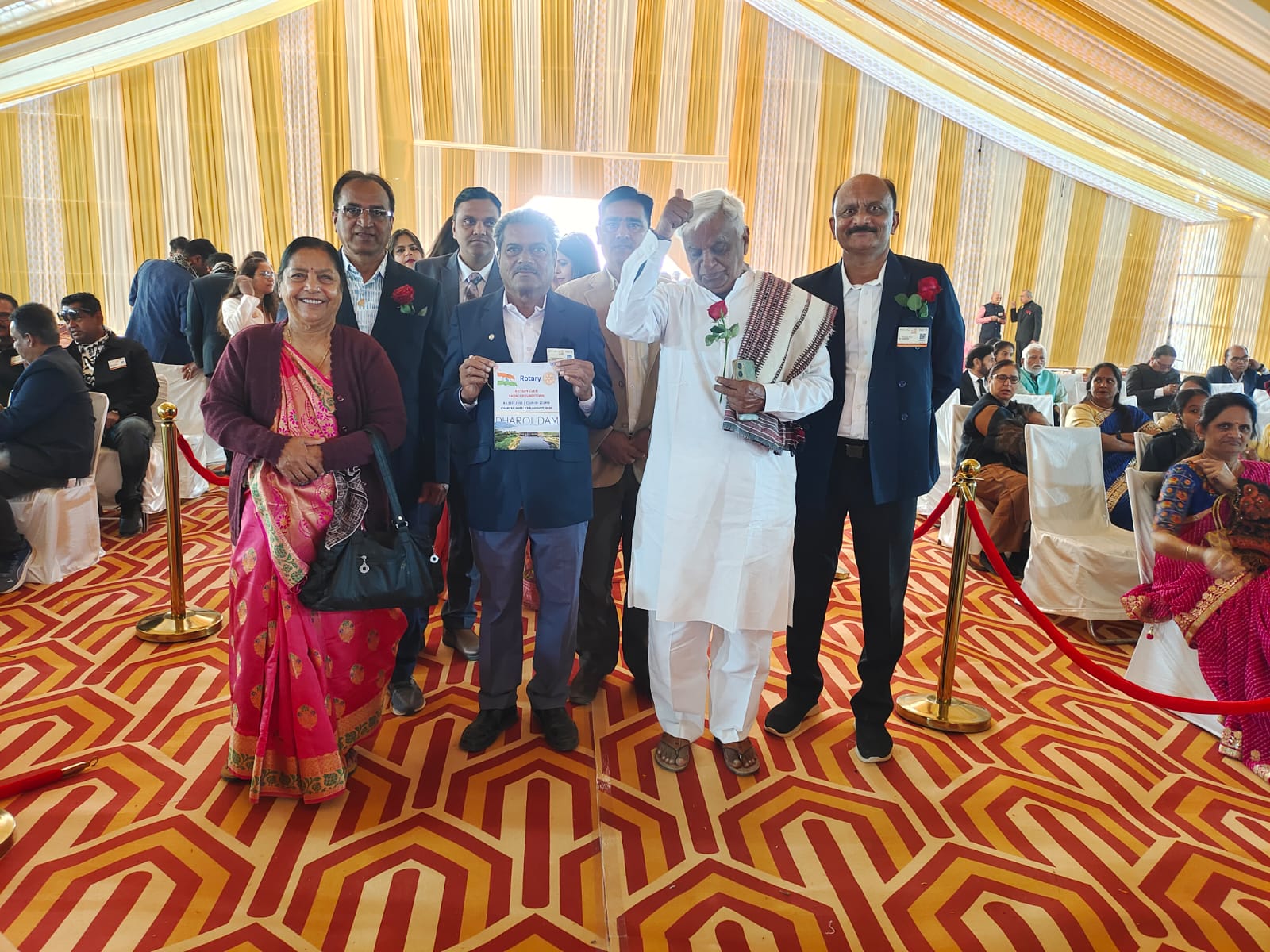 Rotarians attended the District Conference at Jaisalmer, participating in sessions of learning, fellowship, and inspiration.