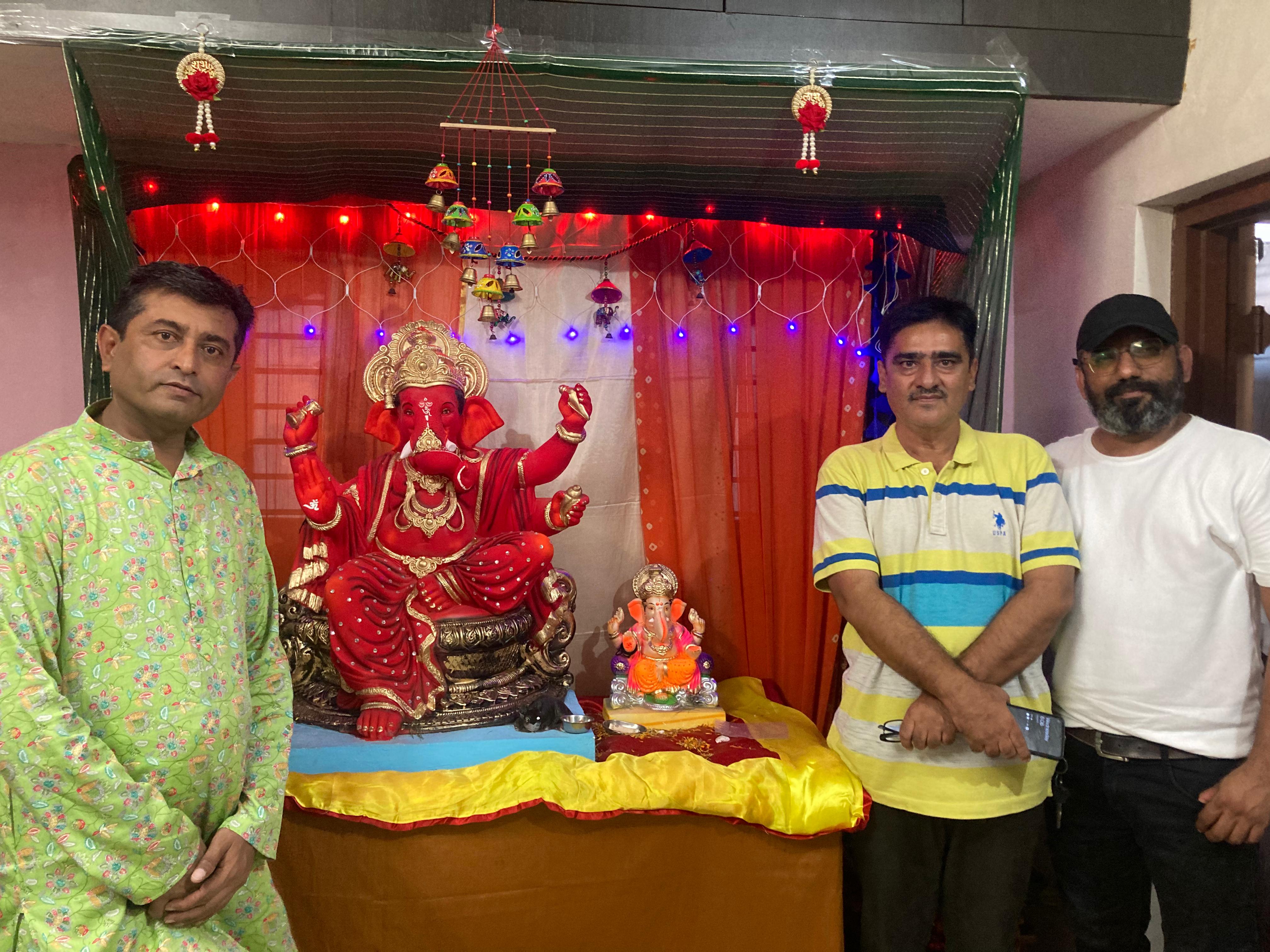 The club celebrated Ganapati with enthusiasm, spreading festive energy and togetherness.