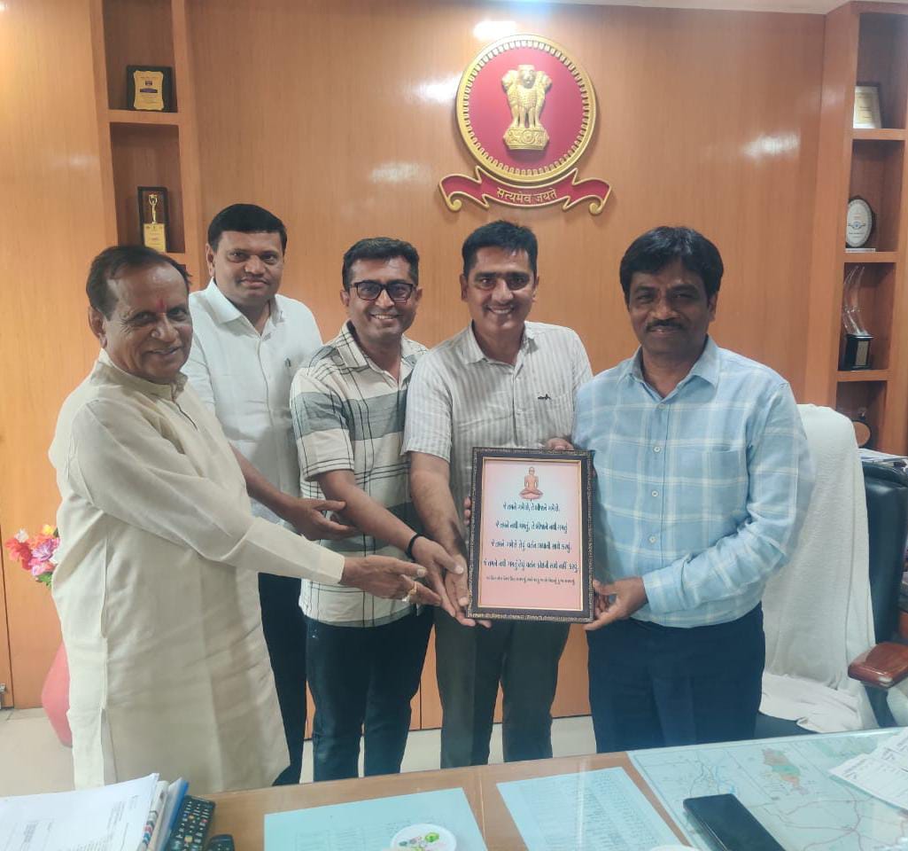 A fellowship meeting was held with former Rotarian Vora Saheb (District Development Officer (DDO), Sabarkantha) on 16 February 2026. During the meeting, meaningful discussions were held on community service initiatives